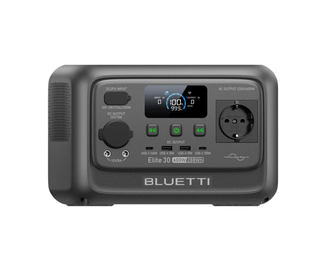 Зарядна станція BLUETTI Elite 30 V2 600W 288Wh (P-EL30V2-EU-GY-BL-010)
